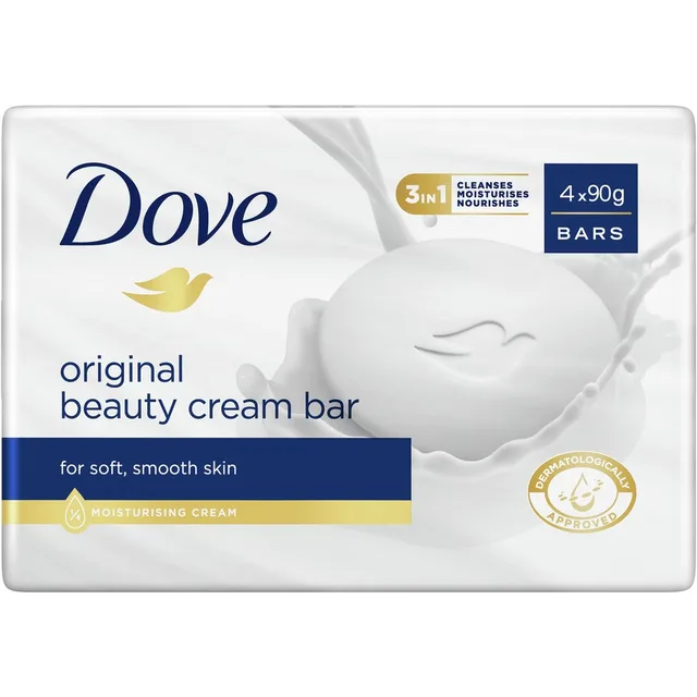 Dove Beauty Bar Original 4 x 90g