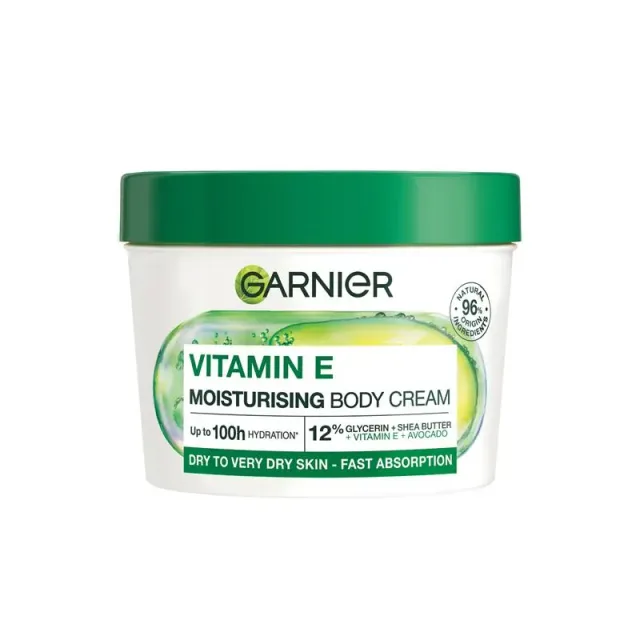 Garnier Body Vitamin E Moisturising Body Cream 380ml