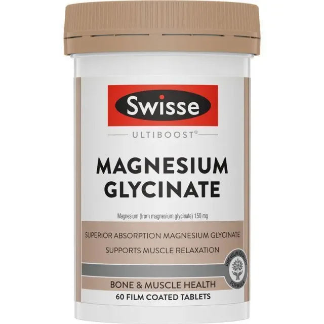 Swisse Magnesium Glycinate 60 Tablets