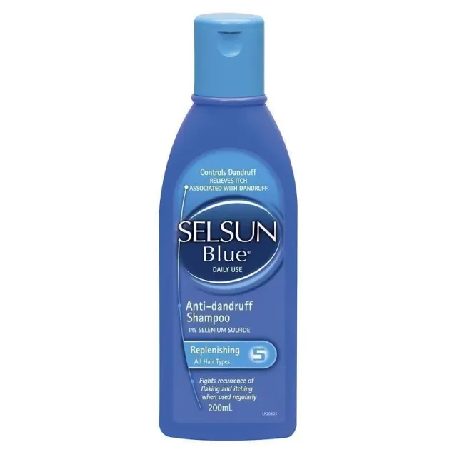Selsun Blue Anti Dandruff Shampoo Replenishing 200mL
